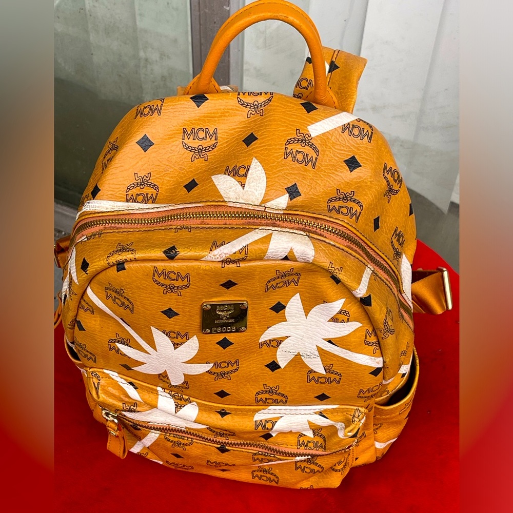 MCM LIMITED EDITION PALM TREE BACKPACK